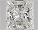 Natural Diamond 1.50 Carats, Princess with  Cut, I Color, VVS2 Clarity and Certified by GIA