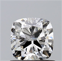 Diamante Natural 0.90 quilates, Del cojín , Color G, claridad SI1 y certificado GIA
