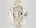 Natural Diamond 8.53 Carats, Oval with  Cut, I Color, IF Clarity and Certified by IGI