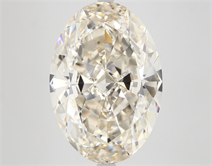 Picture of Natural Diamond 8.53 Carats, Oval with  Cut, I Color, IF Clarity and Certified by IGI