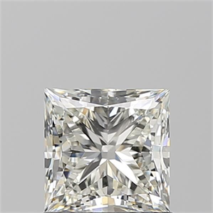 Picture of Natural Diamond 1.05 Carats, Princess with  Cut, J Color, VS2 Clarity and Certified by GIA
