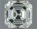 Natural Diamond 1.00 Carats, Asscher with  Cut, J Color, VS1 Clarity and Certified by IGI