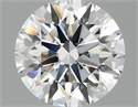 Del inventario de diamantes de laboratorio, 2.08 quilates, Redondo , Color E, claridad VVS2 y certificado IGI