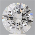 Lab Grown Diamond 4.51 Carats, Round with Excellent Cut, F Color, VVS2 Clarity and Certified by IGI