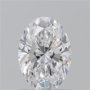 Picture of Natural Diamond 1.01 Carats, Oval with  Cut, D Color, VS2 Clarity and Certified by GIA