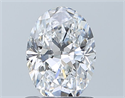 Diamante Natural 0.91 quilates, Ovalado , Color D, claridad SI2 y certificado GIA