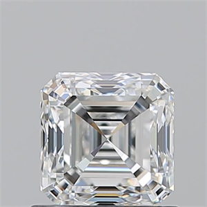 Picture of Natural Diamond 1.01 Carats, Asscher with  Cut, G Color, VVS2 Clarity and Certified by GIA