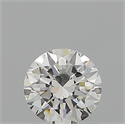 Natural Diamond 0.70 Carats, Round with Excellent Cut, H Color, VVS2 Clarity and Certified by GIA