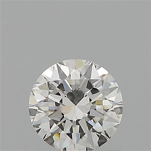 Picture of Natural Diamond 0.70 Carats, Round with Excellent Cut, H Color, VVS2 Clarity and Certified by GIA