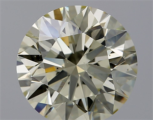 Foto Diamante Natural 3.10 quilates, Redondo , Color L, claridad SI1 y certificado IGI de