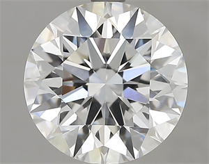 Picture of Lab Grown Diamond 3.55 Carats, Round with Ideal Cut, F Color, VVS2 Clarity and Certified by IGI
