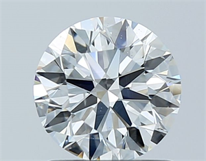 Foto Diamante Natural 1.00 quilates, Redondo , Color H, claridad SI1 y certificado GIA de