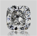 Diamante Natural 0.50 quilates, Del cojín , Color F, claridad SI1 y certificado GIA