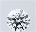 Lab Grown Diamond 1.55 Carats, Round with Ideal Cut, D Color, VVS2 Clarity and Certified by IGI