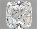 Natural Diamond 1.40 Carats, Cushion with  Cut, F Color, SI1 Clarity and Certified by GIA