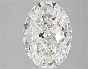 Foto Diamante Natural 3.00 quilates, Ovalado , Color I, claridad SI1 y certificado GIA de