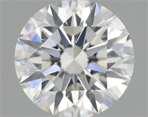 Picture of Natural Diamond 0.70 Carats, Round with Excellent Cut, J Color, VS2 Clarity and Certified by GIA
