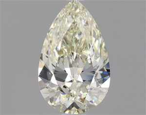 Picture of Natural Diamond 1.02 Carats, Pear with  Cut, M Color, SI2 Clarity and Certified by GIA