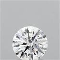 Lab Grown Diamond 1.01 Carats, Round with Ideal Cut, D Color, VS1 Clarity and Certified by IGI