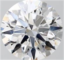 Lab Grown Diamond 3.01 Carats, Round with Ideal Cut, F Color, VS1 Clarity and Certified by IGI