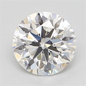 Foto Diamante Natural 0.45 quilates, Redondo , Color G, claridad IF y certificado GIA de