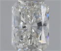 Natural Diamond 0.50 Carats, Radiant with  Cut, G Color, IF Clarity and Certified by GIA