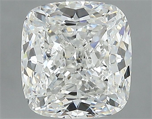 Foto Diamante Natural 2.00 quilates, Del cojín , Color H, claridad SI2 y certificado GIA de