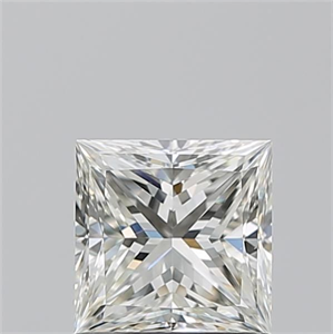 Picture of Natural Diamond 1.01 Carats, Princess with  Cut, J Color, VS2 Clarity and Certified by GIA