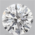 Del inventario de diamantes de laboratorio, 1.52 quilates, Redondo , Color D, claridad VVS2 y certificado IGI