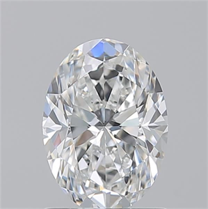 Picture of Natural Diamond 1.22 Carats, Oval with  Cut, F Color, VVS2 Clarity and Certified by GIA