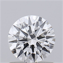 Lab Grown Diamond 0.80 Carats, Round with Ideal Cut, D Color, VVS1 Clarity and Certified by IGI