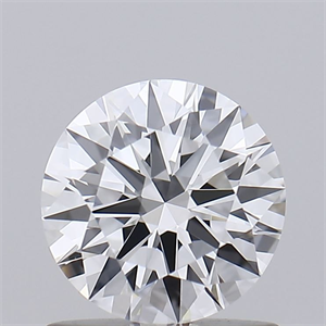 Picture of Lab Grown Diamond 0.80 Carats, Round with Ideal Cut, D Color, VVS1 Clarity and Certified by IGI