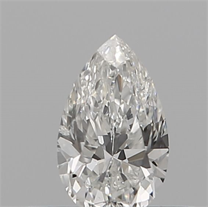 Picture of Natural Diamond 0.26 Carats, Pear with  Cut, G Color, I1 Clarity and Certified by GIA