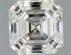 Foto Diamante Natural 1.01 quilates, Asscher , Color J, claridad VS2 y certificado GIA de