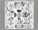 Diamante Natural 0.60 quilates, Princesa , Color E, claridad VS2 y certificado GIA