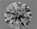 Diamante Natural 0.50 quilates, Redondo , Color F, claridad VVS1 y certificado GIA