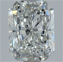 Natural Diamond 1.70 Carats, Radiant with  Cut, G Color, VS1 Clarity and Certified by GIA