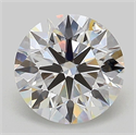 Del inventario de diamantes de laboratorio, 2.05 quilates, Redondo , Color E, claridad VS1 y certificado IGI