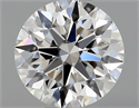 Diamante Natural 0.40 quilates, Redondo , Color F, claridad VVS1 y certificado GIA