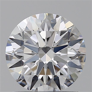 Picture of Lab Grown Diamond 1.03 Carats, Round with Ideal Cut, D Color, VVS1 Clarity and Certified by IGI