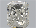 Natural Diamond 1.52 Carats, Radiant with  Cut, I Color, SI2 Clarity and Certified by GIA