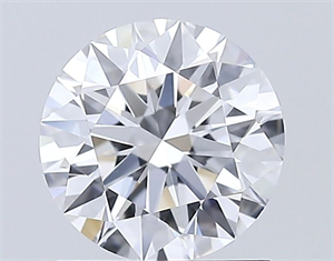 Picture of Lab Grown Diamond 1.06 Carats, Round with Ideal Cut, D Color, VVS1 Clarity and Certified by IGI