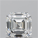 Natural Diamond 1.02 Carats, Asscher with  Cut, G Color, VVS1 Clarity and Certified by GIA