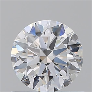Picture of Natural Diamond 0.75 Carats, Round with Excellent Cut, D Color, VVS1 Clarity and Certified by GIA