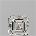 Natural Diamond 1.50 Carats, Asscher with  Cut, I Color, VS2 Clarity and Certified by GIA