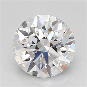 Picture of Lab Grown Diamond 1.20 Carats, Round with Excellent Cut, D Color, VS1 Clarity and Certified by IGI