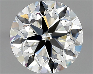 Picture of Natural Diamond 1.00 Carats, Round with Very Good Cut, H Color, VVS2 Clarity and Certified by GIA