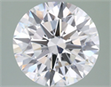 Del inventario de diamantes de laboratorio, 3.52 quilates, Redondo , Color E, claridad VVS1 y certificado IGI