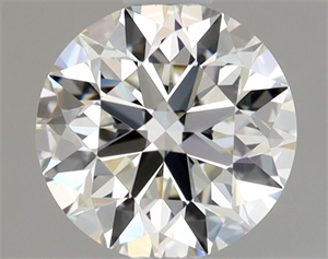 Picture of Natural Diamond 0.82 Carats, Round with Excellent Cut, H Color, IF Clarity and Certified by GIA