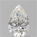 Diamante Natural 0.80 quilates, De pera , Color H, claridad VS2 y certificado GIA